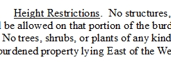 Easements