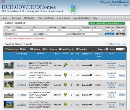 HUD Homes