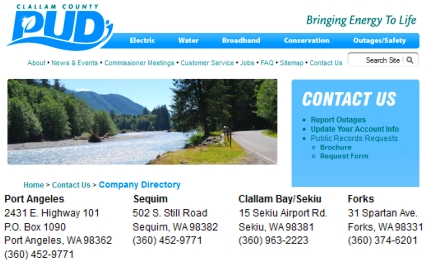 Sequim Utilities