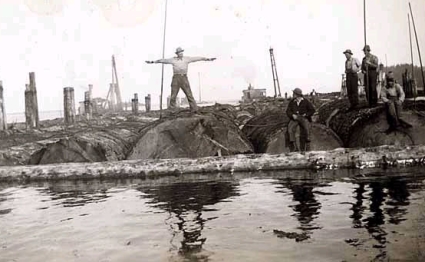 Logging in Port Angeles