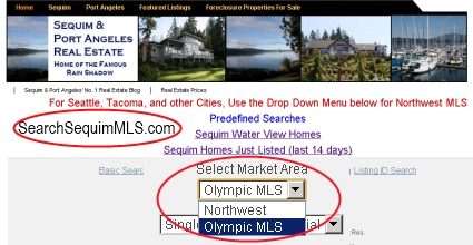 Search the Sequim MLS