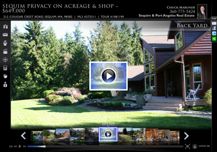 Sequim homes on 5 acres