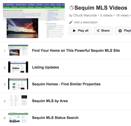 Sequim MLS Videos