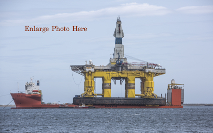 Oil Rig in Port Angeles