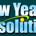 New Year's Resolution