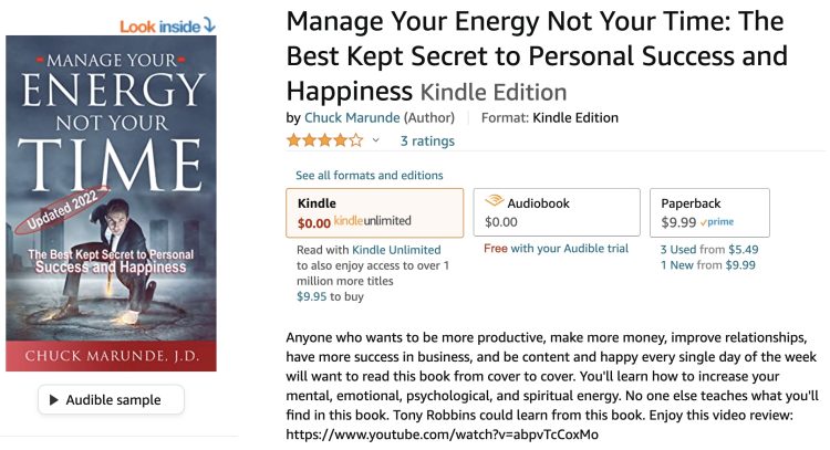 Manage Your Energy