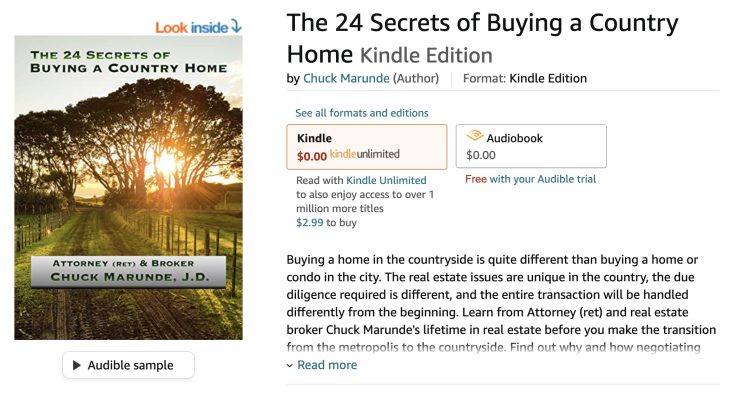 24 Secrets of Buying a Country Home