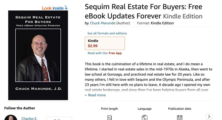 Sequim Real Estate For Buyers: Free eBook Updates Forever